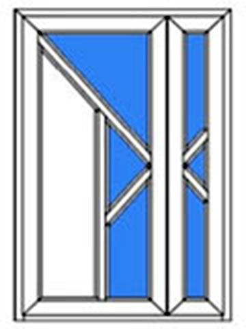 Dvokrilna vrata TIN 11