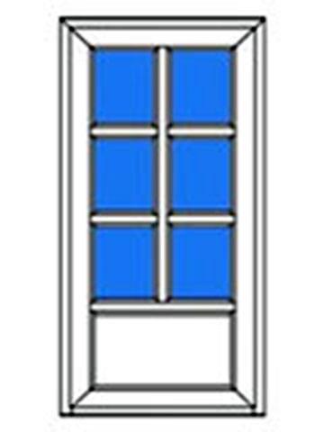 Jednokrilna vrata TIN 06