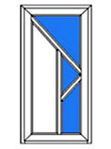Jednokrilna vrata TIN 09