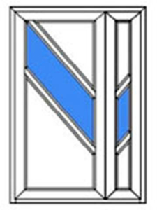 Dvokrilna Vrata TIN 08