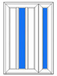 Dvokrilna Vrata TIN 15